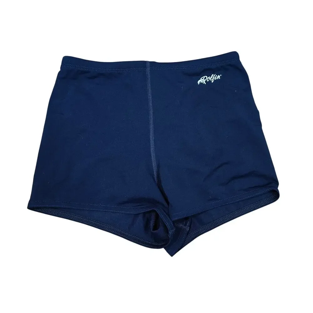 Dolfin Square Leg Navy Aussie Cut Size 30 Mens Swimwear